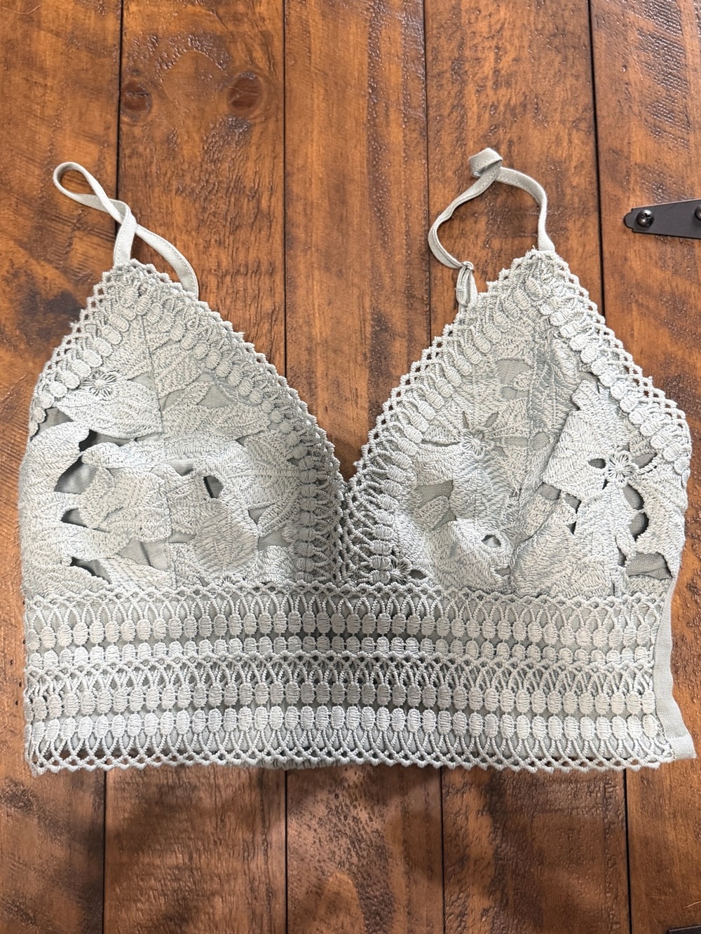 Love Tree Lace Crochet Bralette